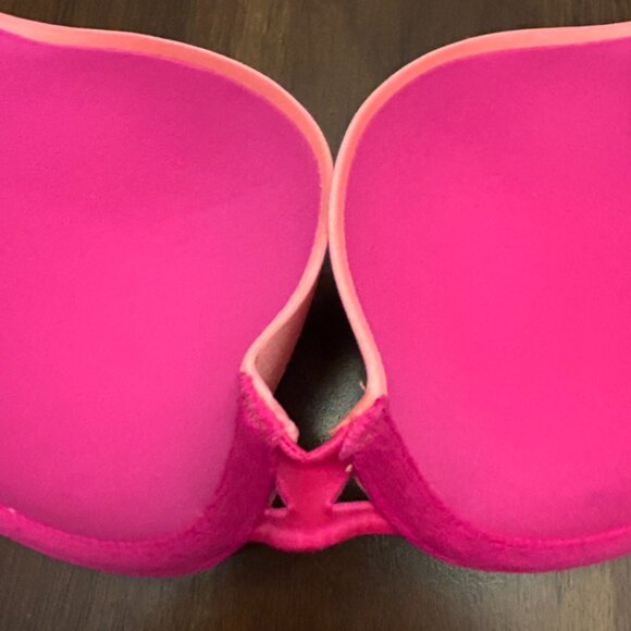 Victoria's Secret Women Very Sexy Padded Demi Pink/Peach 34C - Picture 14 of 16